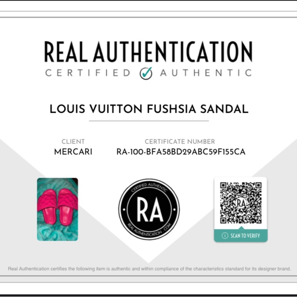 Authentic Louis Vuitton Slides - Picture 7 of 7